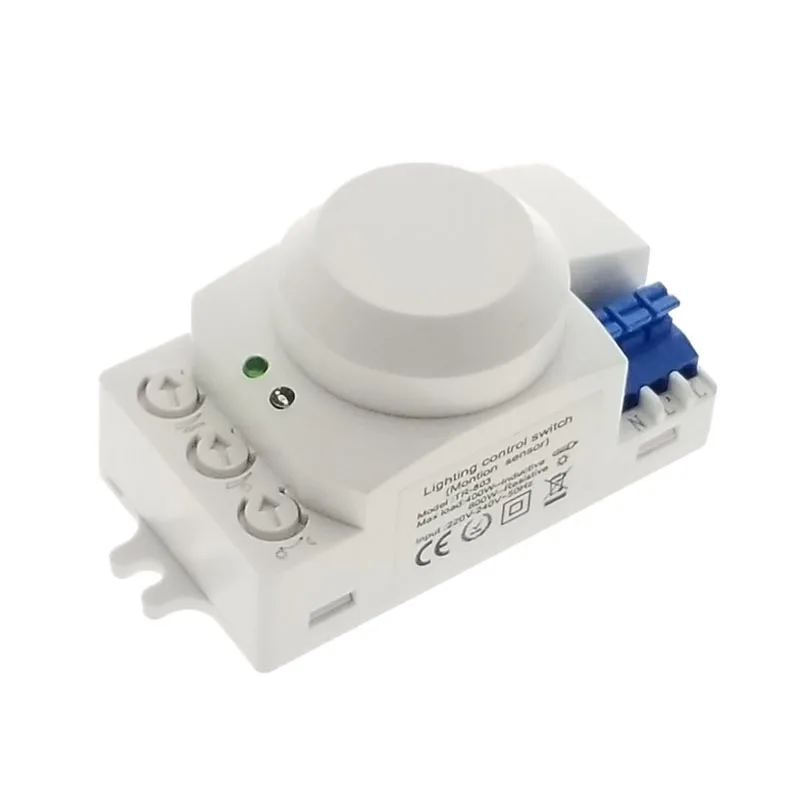 5.8GHz HF System LED Microwave 360 Degree Motion Sensor Light Switch Body Motion Detector
5.8GHz HF System LED Microwave 360 Degree Motion Sensor Light Switch Body Motion Detector