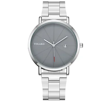 2020 Hot New Alloy Steel With Big Dial Calendar Quartz Watches Simple Surface Ms Leisure Fashion 
2020 Hot New Alloy Steel With Big Dial Calendar Quartz Watches Simple Surface Ms Leisure Fashion