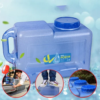 Portable PC Water Container with Lid and Spigot 12 L Square Water Jug for Camping Hiking Self-Drive Tour
Portable PC Water Container with Lid and Spigot 12 L Square Water Jug for Camping Hiking Self-Drive Tour