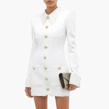 2019 New Style Women White Wool Long Sleeve Dress Fashion Girl Wedding Bridesmaid Party Dresses 
2019 New Style Women White Wool Long Sleeve Dress Fashion Girl Wedding Bridesmaid Party Dresses