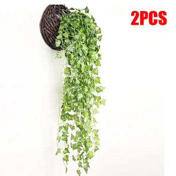 2Pcs Hanging Fake Vines Artificial Garland Leaf Plants Home Garden Decor Green Dill Grape Sweet Potato
2Pcs Hanging Fake Vines Artificial Garland Leaf Plants Home Garden Decor Green Dill Grape Sweet Potato