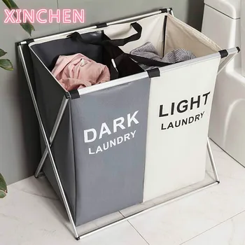 X-shape Foldable Dirty Clothes Laundry Storage Sorter 3 Section Large Collapsible Hamper Kids Baby Laundry Basket Organizer Bag
X-shape Foldable Dirty Clothes Laundry Storage Sorter 3 Section Large Collapsible Hamper Kids Baby Laundry Basket Organizer Bag