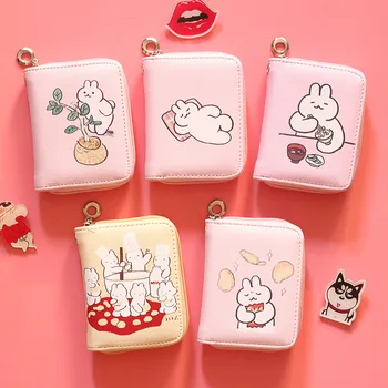 Cute Rabbit Rabbit Purse Cartoon Anime Female Student Short Zipper Wallet Womens Wallets and Purses
Cute Rabbit Rabbit Purse Cartoon Anime Female Student Short Zipper Wallet Womens Wallets and Purses