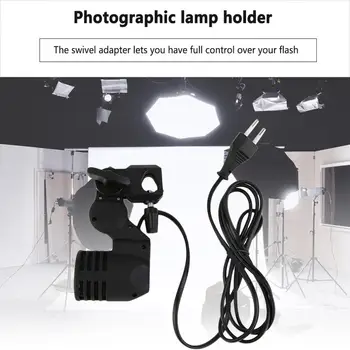 E27 Single Head Bulb Holder E27 Socket Flash Umbrella Bracket Photo Lighting Bulb Holder For Photography Studio Accessories
E27 Single Head Bulb Holder E27 Socket Flash Umbrella Bracket Photo Lighting Bulb Holder For Photography Studio Accessories