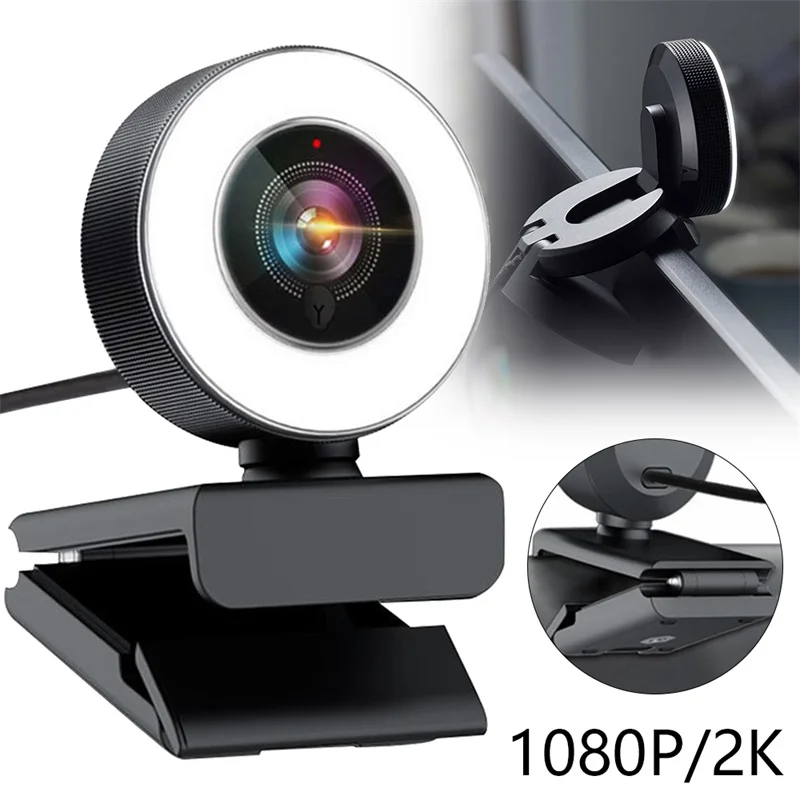 1080 P Conference Auto focus PC Webcam Autofocus Ring Light USB Web Camera Laptop Desktop For Office Meeting Home Mic HD Web Cam
1080 P Conference Auto focus PC Webcam Autofocus Ring Light USB Web Camera Laptop Desktop For Office Meeting Home Mic HD Web Cam
