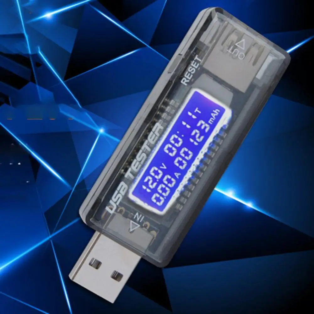 KWS-V21 USB Detector Voltmeter Ammeter Power Capacity Tester Meter Voltage Current Mobile Power USB Charger
KWS-V21 USB Detector Voltmeter Ammeter Power Capacity Tester Meter Voltage Current Mobile Power USB Charger