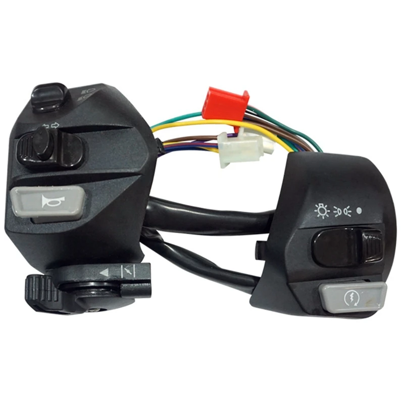 

NEW-22mm Motorcycle Switches ON/OFF Button Handlebar Ontrol Horn Turn Signal Start Switch for Yamaha MIO LC135