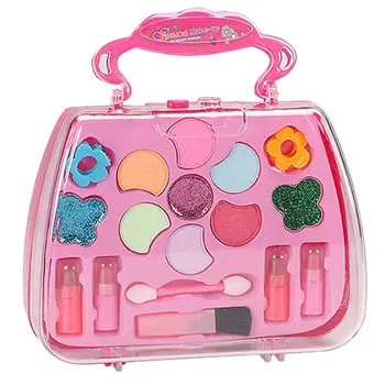 17PCS Kids Makeup Kit Washable Cosmetic Pretend Play Set with Handbag for Children Toddlers Girls Birthday Xmas New Year Gifts
17PCS Kids Makeup Kit Washable Cosmetic Pretend Play Set with Handbag for Children Toddlers Girls Birthday Xmas New Year Gifts