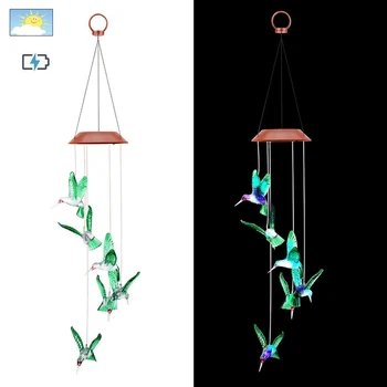 Spot Solar String Lights Color Changing LED Mobile Wind Chimes Waterproof Outdoor Wind Chimes QP2
Spot Solar String Lights Color Changing LED Mobile Wind Chimes Waterproof Outdoor Wind Chimes QP2