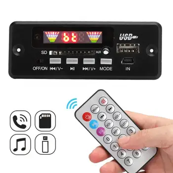 02CABT-DX AUX Colorful Display Lossless FLAC MP3 Bluetooth 5.0 Call Decoder Board
02CABT-DX AUX Colorful Display Lossless FLAC MP3 Bluetooth 5.0 Call Decoder Board