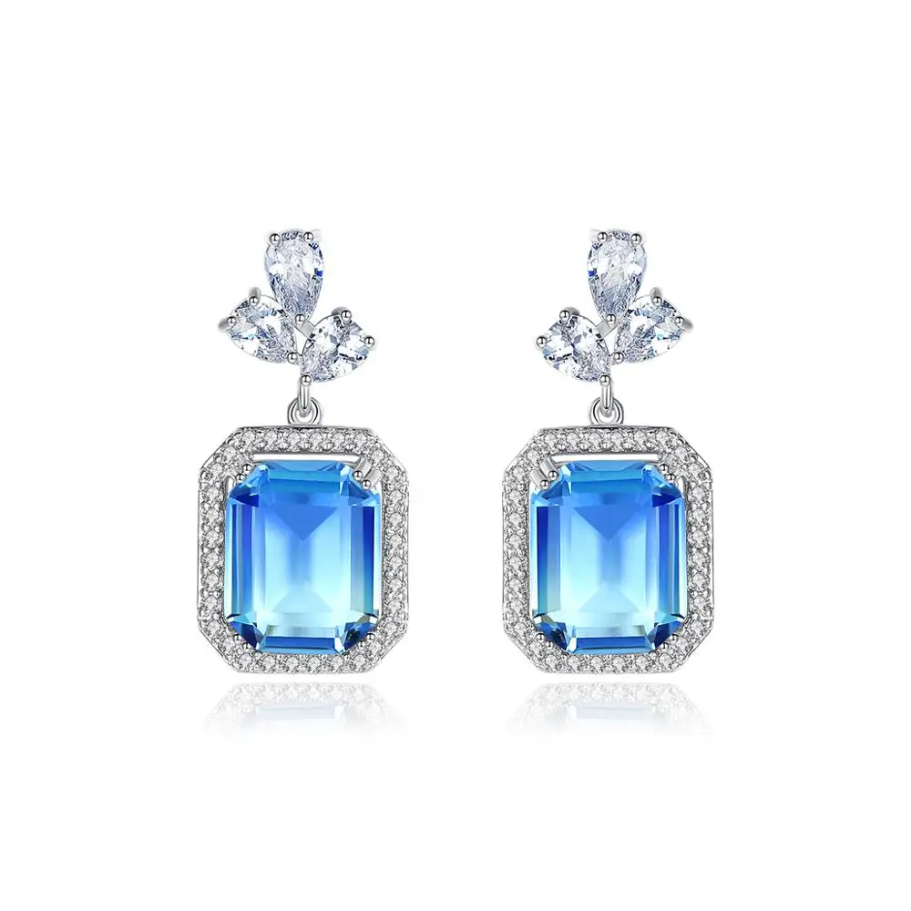 Fenchen Luxury Stud Earrings for Women Fashion Jewelry Party Date Brincos Bijoux Femme Wedding Engagement CZ Earrings Gift AE230 
Fenchen Luxury Stud Earrings for Women Fashion Jewelry Party Date Brincos Bijoux Femme Wedding Engagement CZ Earrings Gift AE230
