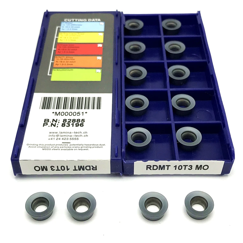 RDMT1204 MO LT30 Milling Turning Tool Carbide Insert metal lathe tools CNC Milling Tools RDMT 1204 Cutting tool turning insert
RDMT1204 MO LT30 Milling Turning Tool Carbide Insert metal lathe tools CNC Milling Tools RDMT 1204 Cutting tool turning insert