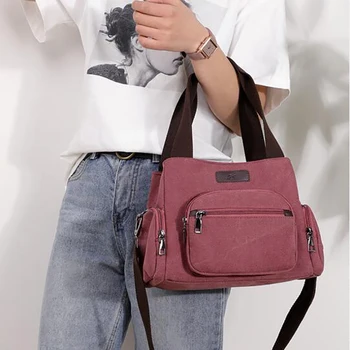 One Shoulder women's Joker Messenger Large Ladies Bag Apacity Simple Outdoor Sports Fashion Canvas Bag Travel Bag 2020
One Shoulder women's Joker Messenger Large Ladies Bag Apacity Simple Outdoor Sports Fashion Canvas Bag Travel Bag 2020