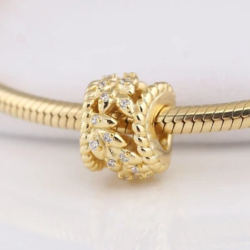 Authentic 925 Sterling Silver Beads Dazzling Golden Crystal Ears Of Corn Charm Fit Original Pandora Bracelet Women DIY Jewelry
Authentic 925 Sterling Silver Beads Dazzling Golden Crystal Ears Of Corn Charm Fit Original Pandora Bracelet Women DIY Jewelry