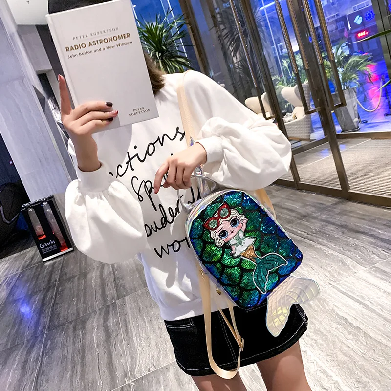 Scale Sequin Children Backpack 2019 Autumn And Winter New Style Colorful Laser Mermaid WOMEN'S Backpack Hot Selling
Scale Sequin Children Backpack 2019 Autumn And Winter New Style Colorful Laser Mermaid WOMEN'S Backpack Hot Selling