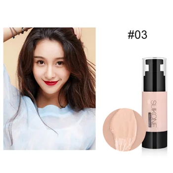3 Colors Liquid Face Base Foundation Makeup Long Lasting Moisturizing Cover Concealer Beauty Cosmetics Recommend M9 L2 
3 Colors Liquid Face Base Foundation Makeup Long Lasting Moisturizing Cover Concealer Beauty Cosmetics Recommend M9 L2