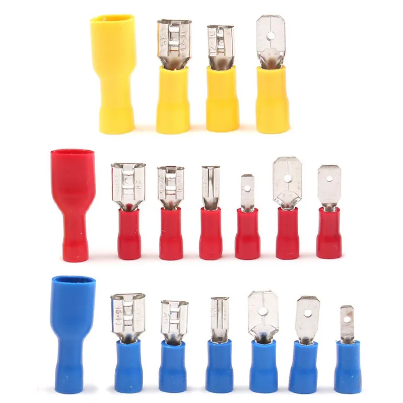 480Pcs Assorted Full Insulated Fork U-Type Set Terminals Connectors Assortment Kit Electrical Crimp Spade Ring Multi-Function Te
480Pcs Assorted Full Insulated Fork U-Type Set Terminals Connectors Assortment Kit Electrical Crimp Spade Ring Multi-Function Te