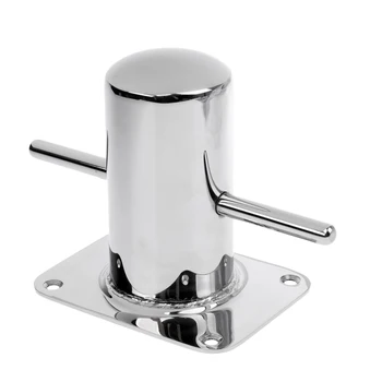Marine Samson Post Cross Bollard Cleat/ Mooring Bit with 4.6x 3.5inch Base Plate
Marine Samson Post Cross Bollard Cleat/ Mooring Bit with 4.6x 3.5inch Base Plate