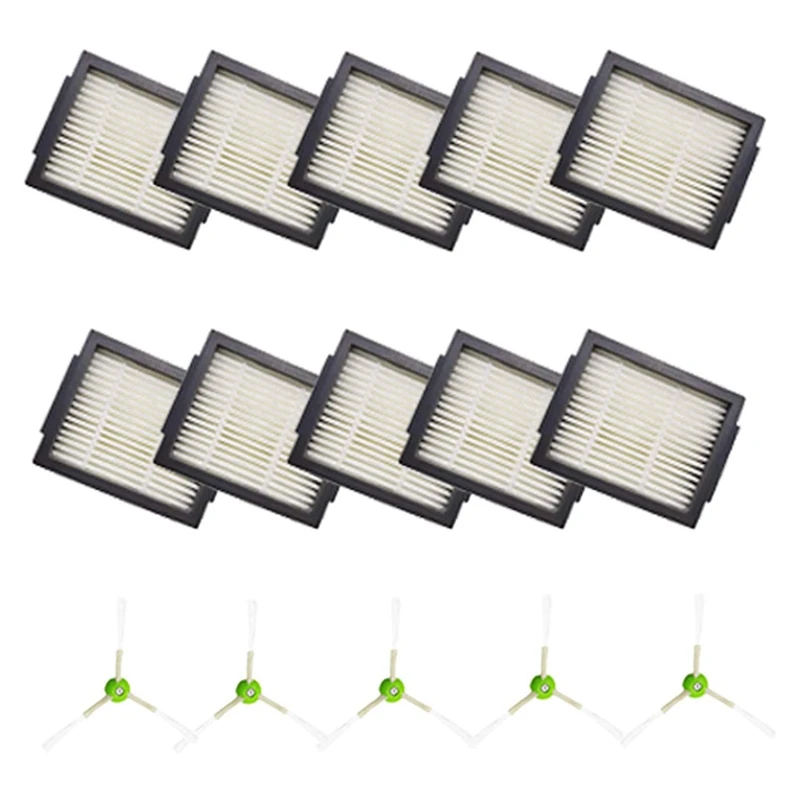 Replacement Parts Kit for IRobot Roomba I7 I7+ Plus Vacuum,10 High-Efficiency HEPA Filters & 5 Edge-ing Side Brushes
Replacement Parts Kit for IRobot Roomba I7 I7+ Plus Vacuum,10 High-Efficiency HEPA Filters & 5 Edge-ing Side Brushes