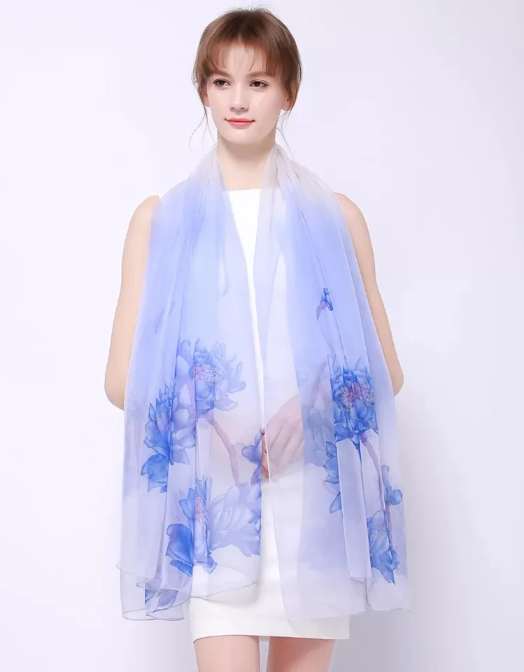 G1052 New Spring scarf women Flower Printed Soft Thin long Silk Scarf shawls high quality Summer Female scarves
G1052 New Spring scarf women Flower Printed Soft Thin long Silk Scarf shawls high quality Summer Female scarves