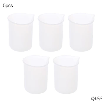 5 Pcs/pack 100 ml Crystal Epoxy Silicone Measuring Cup DIY Handmade Tool with Scale Non-stick Adjusting Mixing Cups
5 Pcs/pack 100 ml Crystal Epoxy Silicone Measuring Cup DIY Handmade Tool with Scale Non-stick Adjusting Mixing Cups
