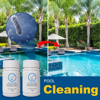 Pool Cleaning Tablet Household Sterilization Disinfectant Decontamination Tablet Keep Clean Strong Applicability Soluble Water
Pool Cleaning Tablet Household Sterilization Disinfectant Decontamination Tablet Keep Clean Strong Applicability Soluble Water