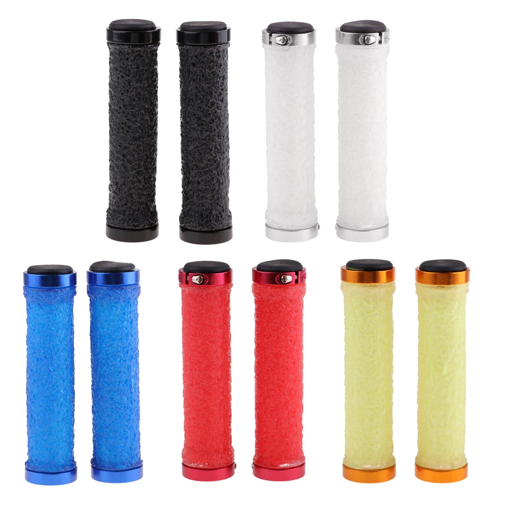 Stylish Ergonomic Mountain Bike Handlebar Silicone Grips Ends Cycling Lock-On Ends for MTB Bike Fixed Gear
Stylish Ergonomic Mountain Bike Handlebar Silicone Grips Ends Cycling Lock-On Ends for MTB Bike Fixed Gear