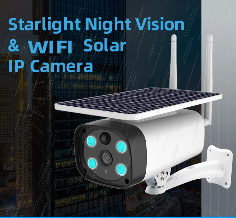 Yobang Security Wifi Solar Power IP Camera With Starlight Night Vision PIR Motion IP67 Waterproof Outdoor Solar Panel CCTV Cam
Yobang Security Wifi Solar Power IP Camera With Starlight Night Vision PIR Motion IP67 Waterproof Outdoor Solar Panel CCTV Cam
