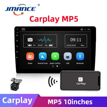 JMANCE 2 Din Apple Carplay Car Radio Bluetooth Auto 10" Touch Screen Video MP5 Player USB TF ISO Stereo System Headunit
JMANCE 2 Din Apple Carplay Car Radio Bluetooth Auto 10" Touch Screen Video MP5 Player USB TF ISO Stereo System Headunit