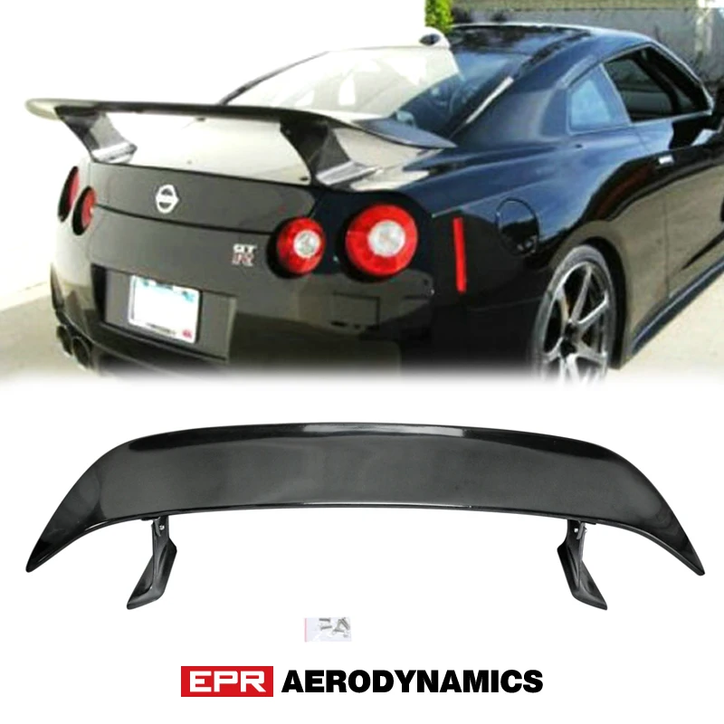Автомобильный Стайлинг для Nissan GTR R35 FRP стекловолокно Esprit стиль задний спойлер ESP