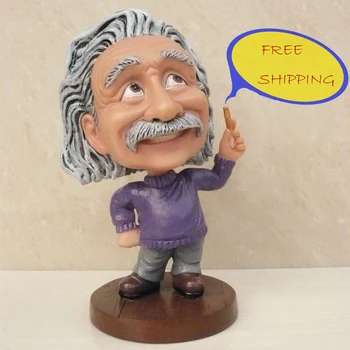 Einstein Crafts Ornaments Statue Personality of Creative Gifts Celebrity Figure Bobblehead Scientist Figurine ~
Einstein Crafts Ornaments Statue Personality of Creative Gifts Celebrity Figure Bobblehead Scientist Figurine ~