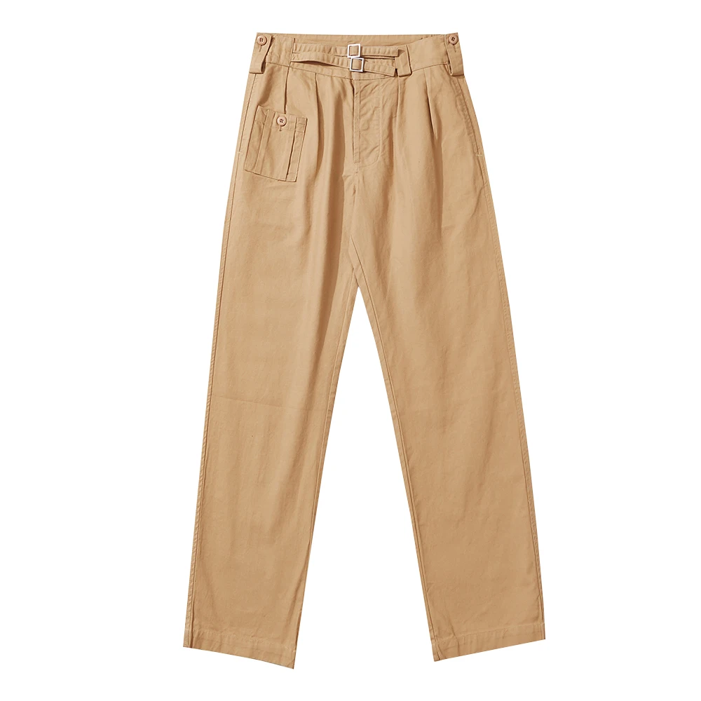 Solid Color Gurkha Pants Mens Vintage Casual Trousers Amekaji Loose Straight-leg Pants Trousers Men
Solid Color Gurkha Pants Mens Vintage Casual Trousers Amekaji Loose Straight-leg Pants Trousers Men