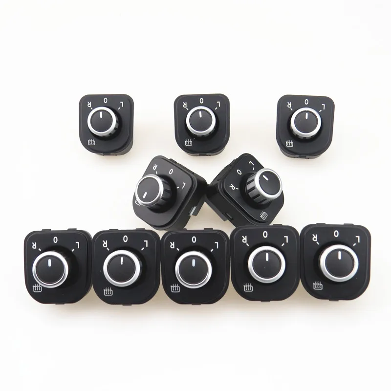 AZQFZ Chrome Mirror Switch Knob Control Button Regulator Without Folding For VW GOLF MK6 PASSAT B6 TIGUAN RABBIT EOS 5ND959565B
AZQFZ Chrome Mirror Switch Knob Control Button Regulator Without Folding For VW GOLF MK6 PASSAT B6 TIGUAN RABBIT EOS 5ND959565B