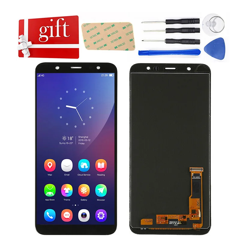 For Samsung Galaxy A6 Plus 2018 A6+ A605fd A605 LCD Display Panel Touch Screen Digitizer Glass Assembly Replacement
For Samsung Galaxy A6 Plus 2018 A6+ A605fd A605 LCD Display Panel Touch Screen Digitizer Glass Assembly Replacement