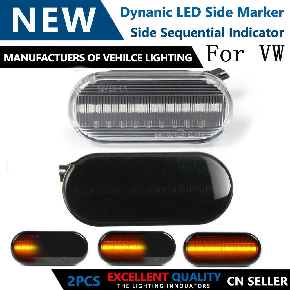 Led Dynamic Side Marker Turn Signal Light Sequential Blinker Light For VW Caddy III (2K) Up T5 Vento Sharan Polo Lupo
Led Dynamic Side Marker Turn Signal Light Sequential Blinker Light For VW Caddy III (2K) Up T5 Vento Sharan Polo Lupo