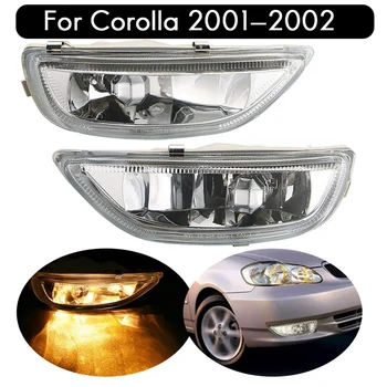 DHBH-Pair Front Bumper Fog Light Clear Lens Driving Lamp Assembly for Toyota Corolla 2001 2002 81220-02030 81210-02040
DHBH-Pair Front Bumper Fog Light Clear Lens Driving Lamp Assembly for Toyota Corolla 2001 2002 81220-02030 81210-02040