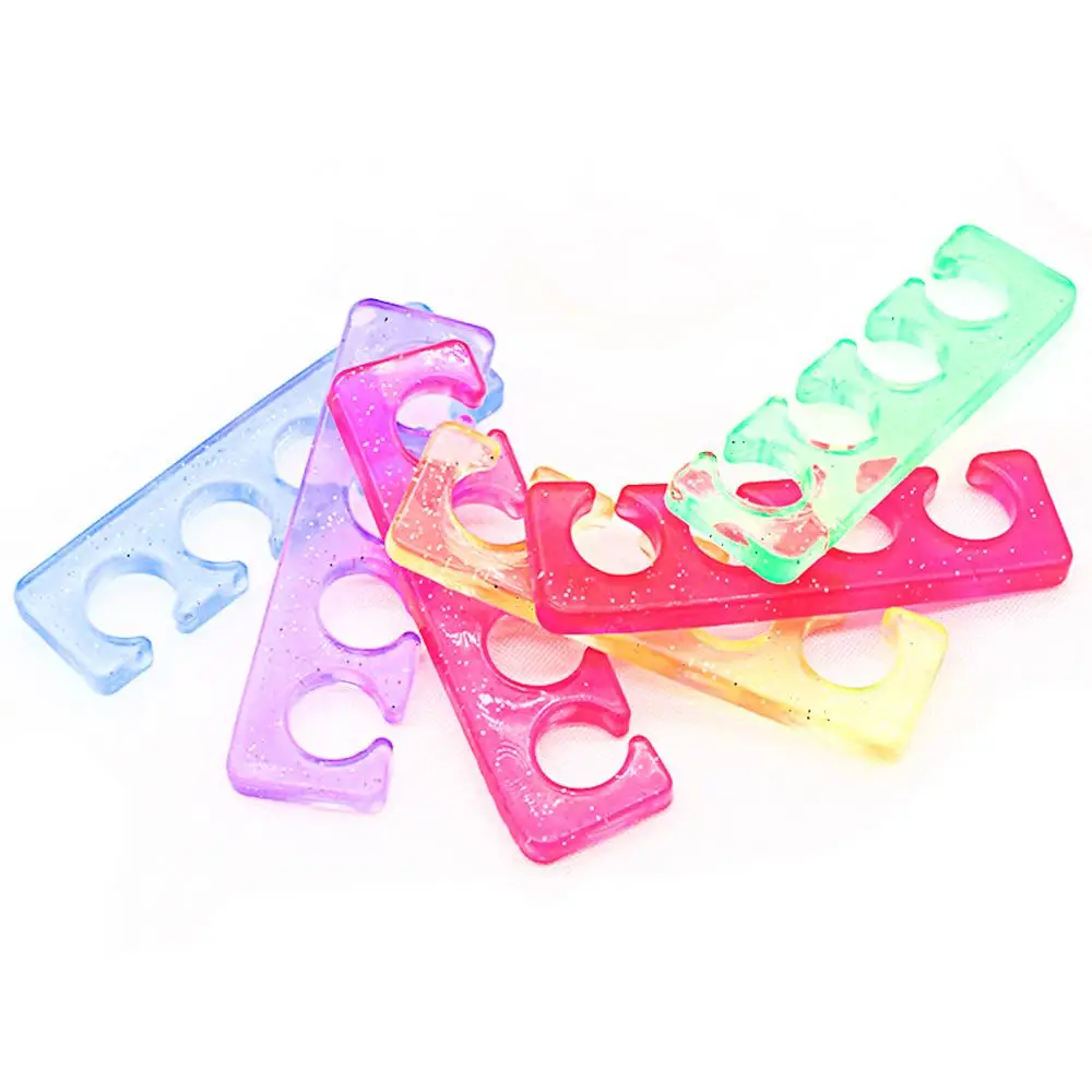 Toe Separators Flexible Soft Silicone Finger Toe Spacers for Nail Polish Pedicure Tools
Toe Separators Flexible Soft Silicone Finger Toe Spacers for Nail Polish Pedicure Tools