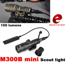 Element Airsoft M300B Hunting Flashlight tactical Mini Scout Light Softair Weapon Flashlight AR15 Hunting Torch Rilfe Paintball
Element Airsoft M300B Hunting Flashlight tactical Mini Scout Light Softair Weapon Flashlight AR15 Hunting Torch Rilfe Paintball