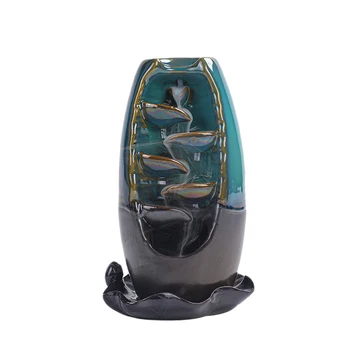 Ceramic Waterfall Backflow Incense Burner Incense Holder for Home Decor Aromatherapy Ornament
Ceramic Waterfall Backflow Incense Burner Incense Holder for Home Decor Aromatherapy Ornament