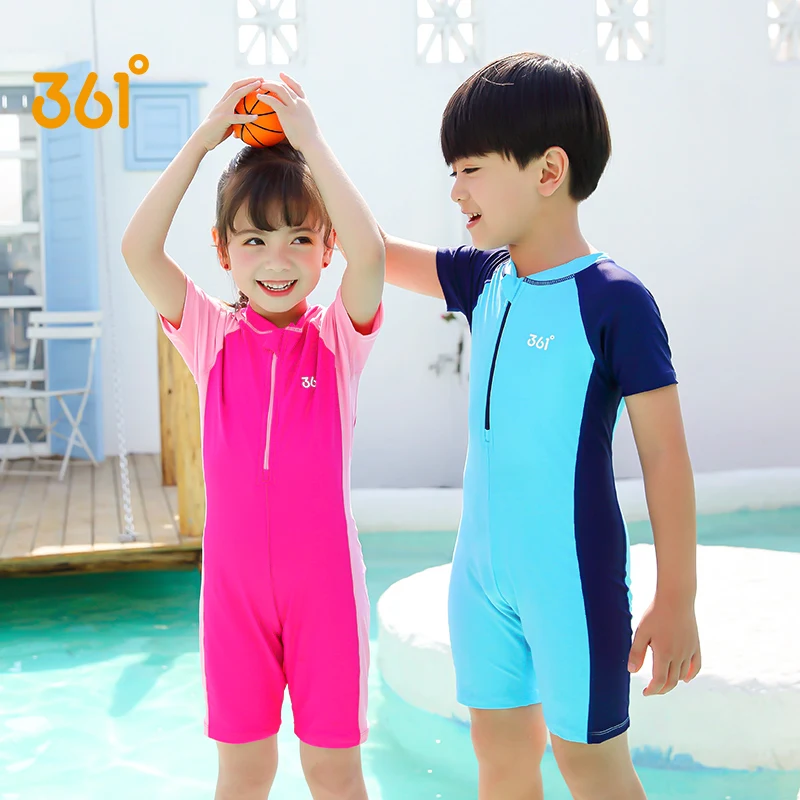Фото 361 детский купальный костюм для девочек 2021 г. цельный мальчиков и милый детских
