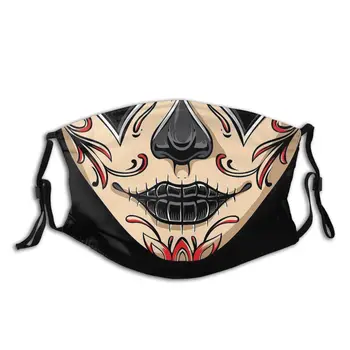 La Catrina Women Adult Reusable Mouth Face Mask Mexican Death Festival Anti Protection Mask Respirator with Filters
La Catrina Women Adult Reusable Mouth Face Mask Mexican Death Festival Anti Protection Mask Respirator with Filters