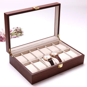 12 slots luxury fashion men home wooden watch box top quality watch storage box for men Watches 0905-07
12 slots luxury fashion men home wooden watch box top quality watch storage box for men Watches 0905-07