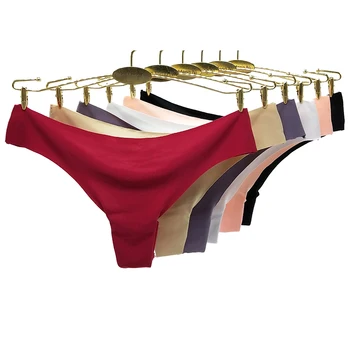 3pcs/lot Seamless Thongs Soft Ice Silk Women Underwear Sexy Low Waist G String Solid Color High Quality Lady Underpants 30
3pcs/lot Seamless Thongs Soft Ice Silk Women Underwear Sexy Low Waist G String Solid Color High Quality Lady Underpants 30