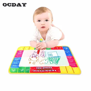 OCDAY Baby Kids Water Drawing Board with Magic Pen Doodle Painting Picture Water Drawing Play Mat Drawing Toys for Children Gift
OCDAY Baby Kids Water Drawing Board with Magic Pen Doodle Painting Picture Water Drawing Play Mat Drawing Toys for Children Gift