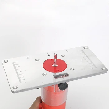 Woodworking Slotting Wood Milling Guide Multifunction Aluminum Router Table Insert Plate Trimming Machine Flip Plate
Woodworking Slotting Wood Milling Guide Multifunction Aluminum Router Table Insert Plate Trimming Machine Flip Plate