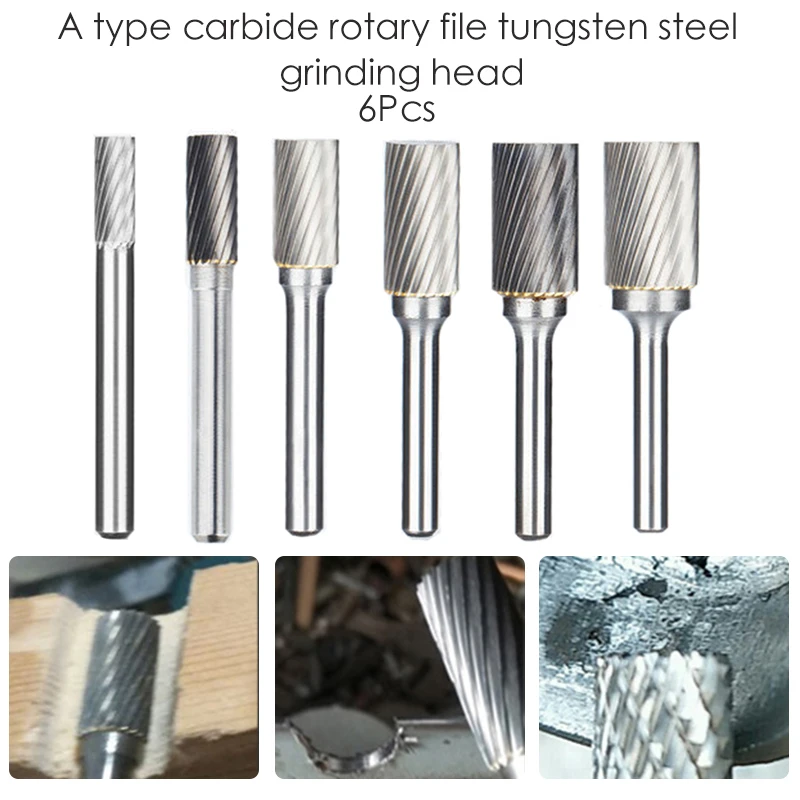 Carbide Rotate File Solid Burr Set Drill Grinder Abrasive Tools Drill Milling Carving Bit Tools Grinding Cutting Tools Bits
Carbide Rotate File Solid Burr Set Drill Grinder Abrasive Tools Drill Milling Carving Bit Tools Grinding Cutting Tools Bits