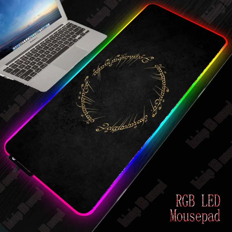 XGZ Lord of The Rings Logo RGB Gaming MousePad Large Computer Mouse Pad Gamer XXL Mousepad Backlight Mause Pad Keyboard Desk Mat
XGZ Lord of The Rings Logo RGB Gaming MousePad Large Computer Mouse Pad Gamer XXL Mousepad Backlight Mause Pad Keyboard Desk Mat