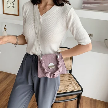 Female Leather Solid Color Chain Handbag Retro Casual Women Totes Shoulder Bags Fashion Exquisite Shopping Bag
Female Leather Solid Color Chain Handbag Retro Casual Women Totes Shoulder Bags Fashion Exquisite Shopping Bag