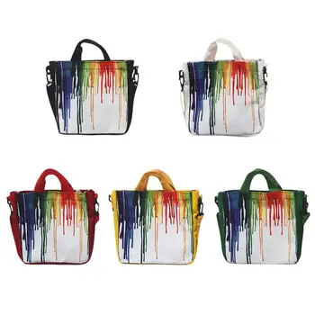 Casual Women Shopping Totes Adjustable Canvas Shoulder Messenger Bag Large Capacity Handbag Colorful Graffiti Crossbody Bag
Casual Women Shopping Totes Adjustable Canvas Shoulder Messenger Bag Large Capacity Handbag Colorful Graffiti Crossbody Bag
