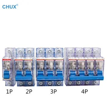 MCB Air switch DZ47-63 Transparency Shell 6a 10a 16a 20a 25a 32a 40a 50a 63a House Home improvement 1P 2P 3P 4P Circuit Breaker
MCB Air switch DZ47-63 Transparency Shell 6a 10a 16a 20a 25a 32a 40a 50a 63a House Home improvement 1P 2P 3P 4P Circuit Breaker